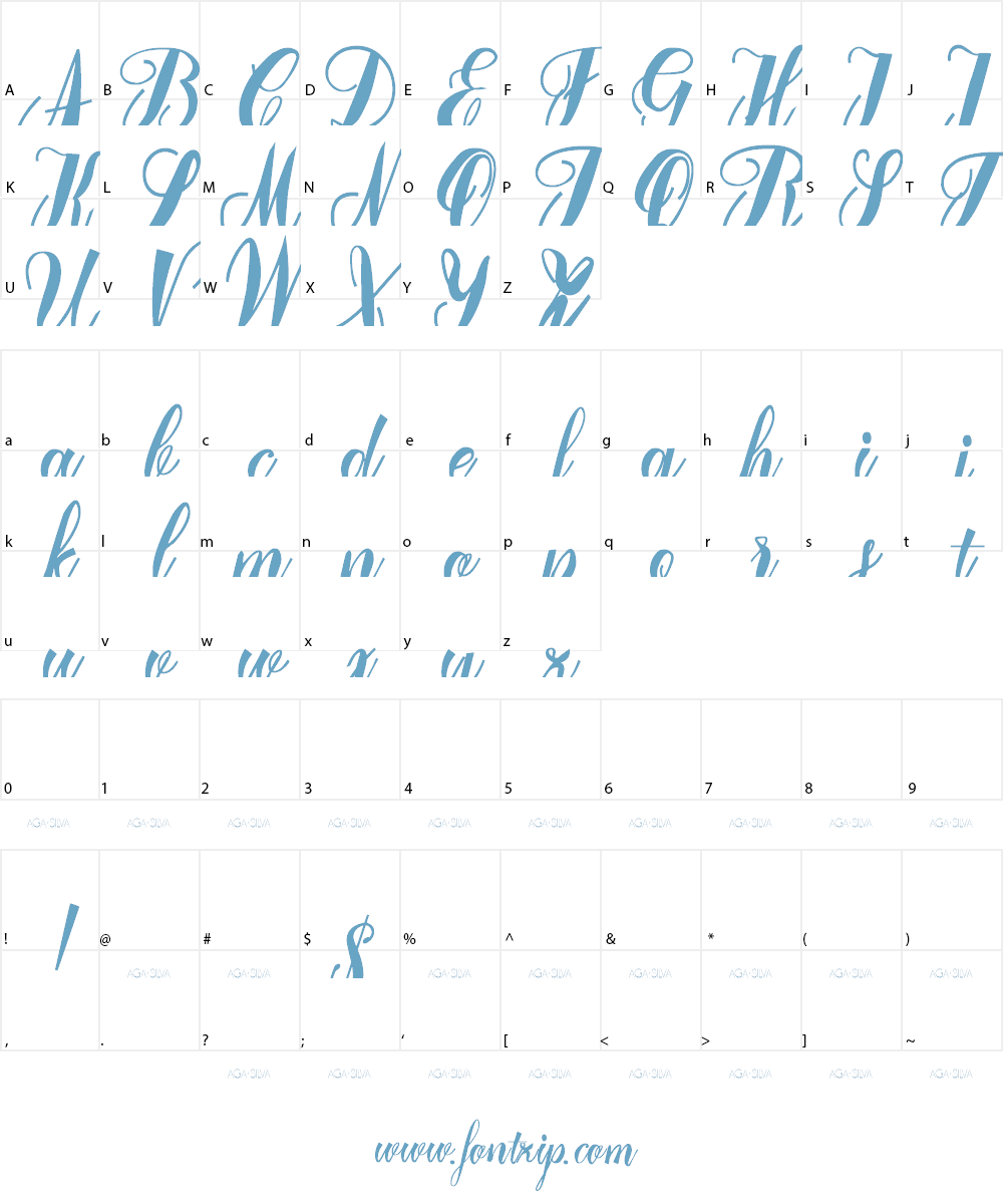Mavblis Demo - Free For Persona Font Character